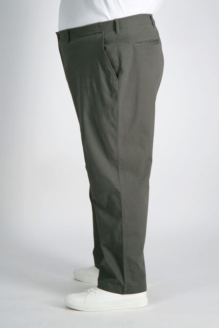 Big &amp; Tall Coastal Comfort Chino, Medium Grey view# 3