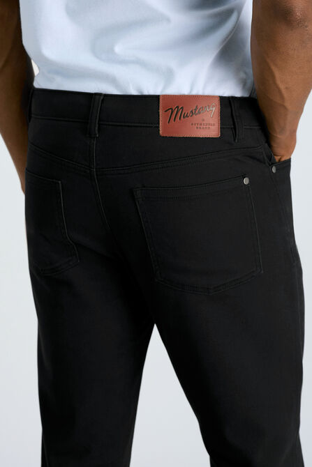 Mustang&reg; 5-Pocket Pant, Black view# 5