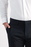 J.M. Haggar Wool Windowpane Suit Pant , Navy view# 5