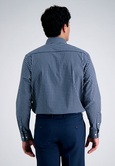 Premium Comfort Dress Shirt - Navy Check, Navy