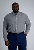 Smart Wash&reg; Tall Dress Shirt - Black Check, Black view# 1