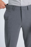 J.M. Haggar 4 Way Stretch Dress Pant, Med Grey view# 5