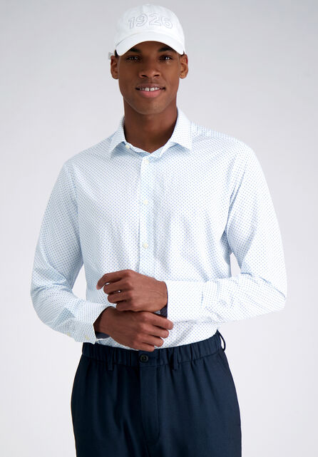 Premium Performance Dress Shirt - White, White