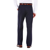 J.M. Haggar Premium Stretch Suit Pant - Flat Front, Dark Navy view# 3