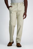 Wrinkle Free Performance Khaki Pant, Sand view# 2