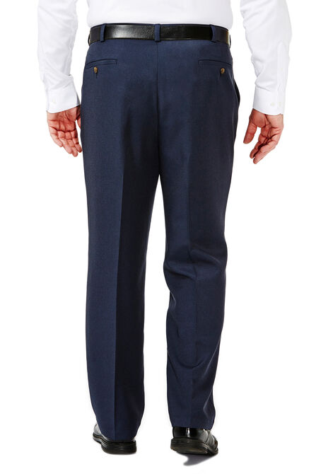 Big &amp; Tall Cool 18&reg; Heather Solid Pant, Heather Blue view# 3