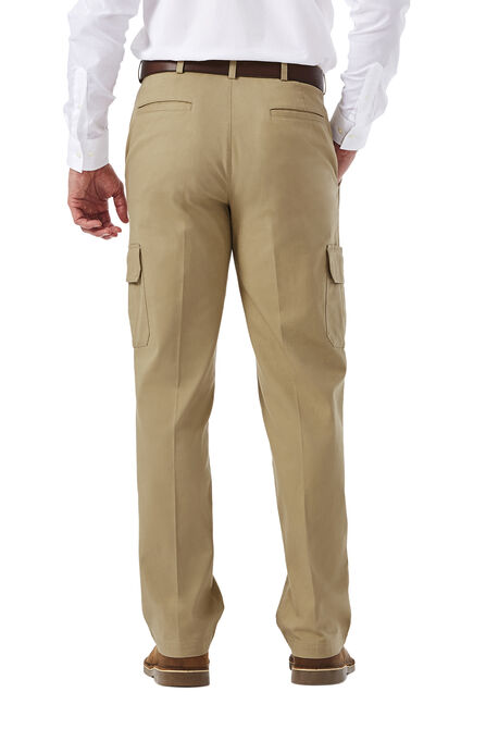 Big &amp; Tall Stretch Comfort Cargo Pant, Khaki view# 3