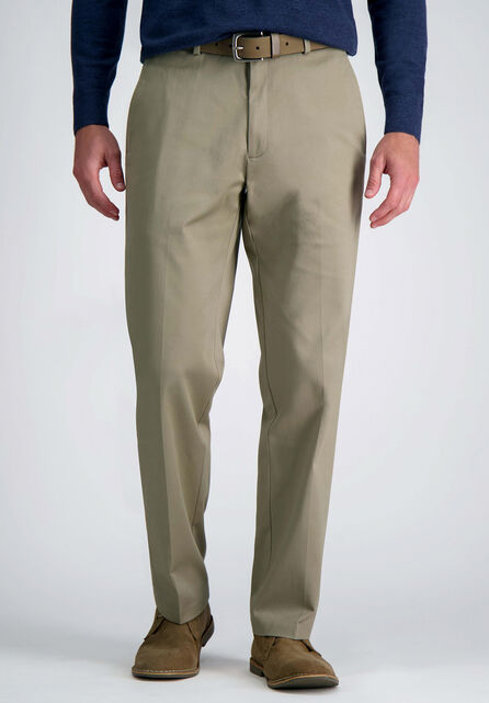 Wrinkle Free Performance Khaki Pant, Khaki