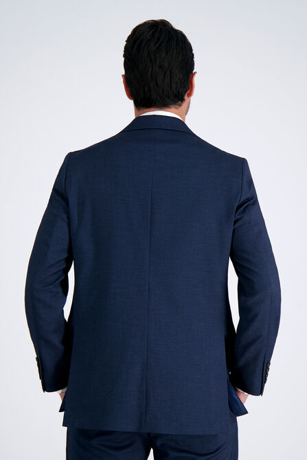 J.M. Haggar Prominent Twill Suit Jacket, Navy view# 4