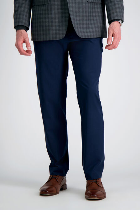 J.M. Haggar 4 Way Stretch Dress Pant, BLUE view# 2