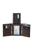 RFID Carizzo Trifold Wallet, Brown view# 5