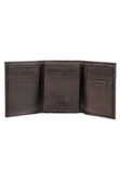 RFID Carizzo Trifold Wallet, Brown view# 3