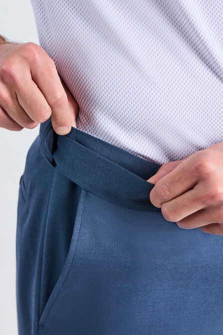 J.M. Haggar Premium Stretch Suit Pant - Flat Front, Chambray view# 5