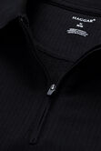 Big &amp; Tall Premium Comfort Quarter Zip Jacquard Polo, Light Pastel Grey view# 5
