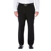 Big &amp; Tall E-CLO&trade; Stria Dress Pant, Grey view# 1