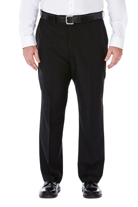 Big &amp; Tall E-CLO&trade; Stria Dress Pant, Grey view# 1