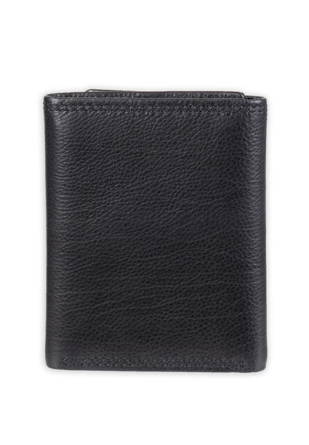 RFID Atwood Trifold Wallet, Black