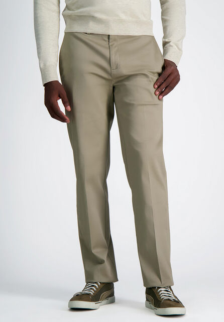 Wrinkle Free Performance Khaki Pant, Khaki