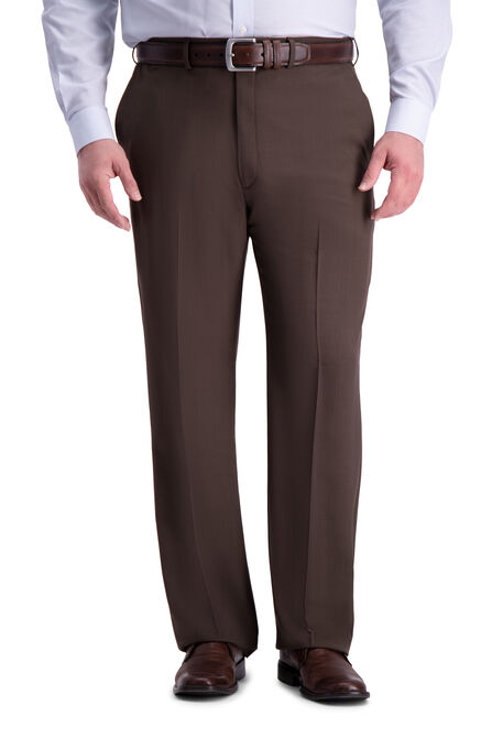 Big &amp; Tall Premium Comfort Dress Pant, Dark Chocolate view# 1