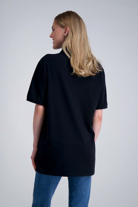 Pro Football Hall of Fame X Haggar - Vintage Wash Polo, Black view# 4