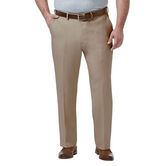 Big &amp; Tall Premium Comfort Dress Pant, Khaki view# 1