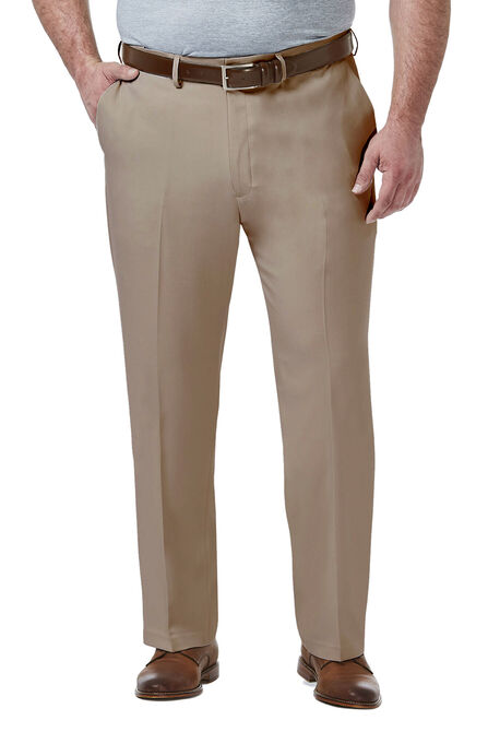 Big &amp; Tall Premium Comfort Dress Pant, Khaki view# 1