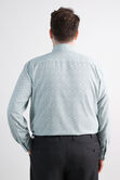 Big Smart Wash&reg; Dress Shirt - Forest Floral Print, Medium Green view# 2