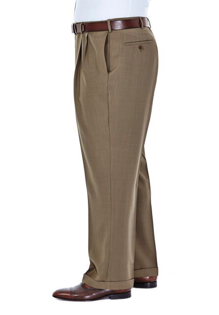 Big &amp; Tall E-CLO&trade; Stria Dress Pant, Khaki