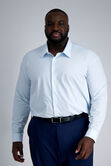 Smart Wash&reg; Tall Dress Shirt - Sky Check, Sky view# 1