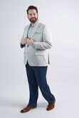 The Active Series&trade; Big &amp; Tall Stretch Gabardine Sport Coat, String view# 3