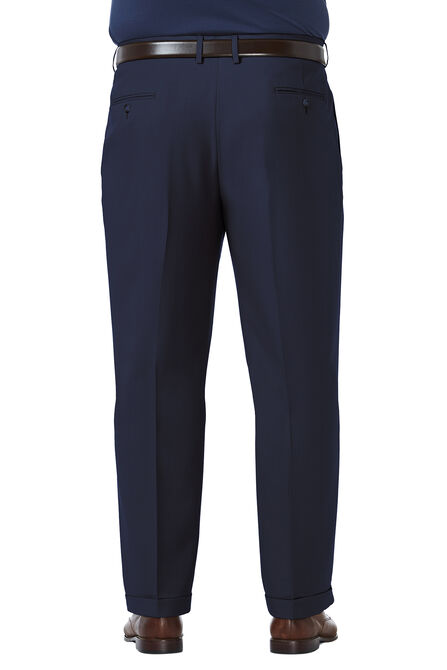 Big &amp; Tall Premium Comfort Dress Pant, Blue view# 3