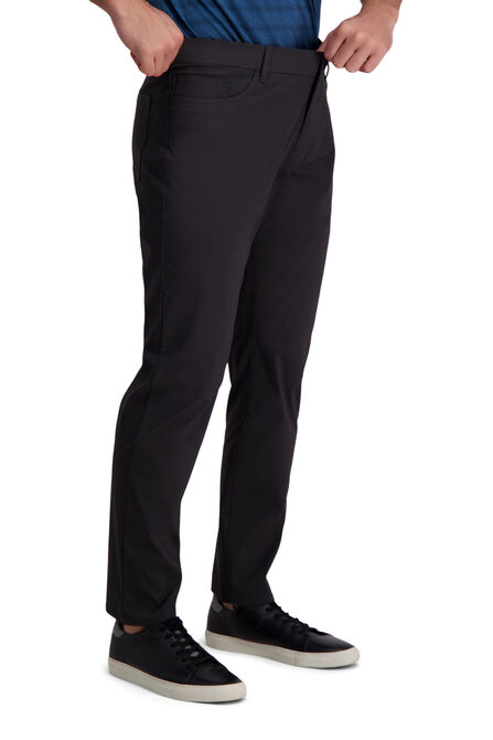 The Active Series&trade; City Flex 5-Pocket Traveler Pant, Medium Grey view# 4