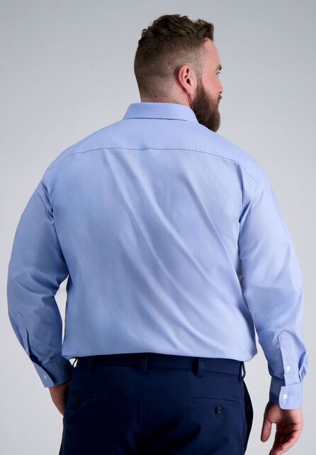 Premium Comfort Big Dress Shirt - Blue, Light Blue