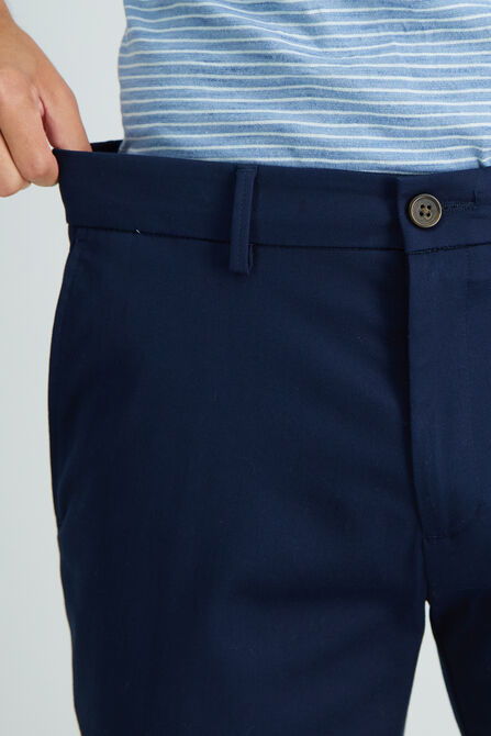 Premium No Iron Khaki Pant, Dark Navy view# 6