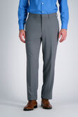 Premium Comfort Dress Pant - Tonal Windowpane, Dark Grey view# 2