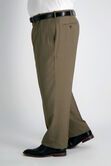 Big &amp; Tall E-CLO&trade; Stria Dress Pant, Khaki view# 3