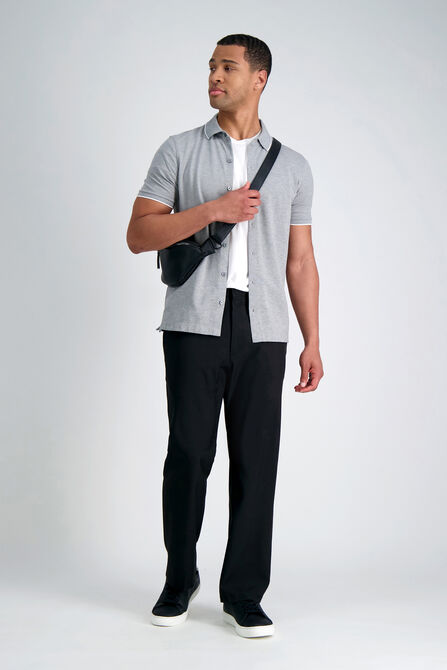 Premium Comfort Dress Pant, Heather Grey view# 5