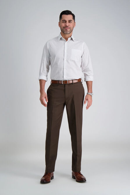 Premium Comfort Dress Pant, Dark Chocolate view# 1