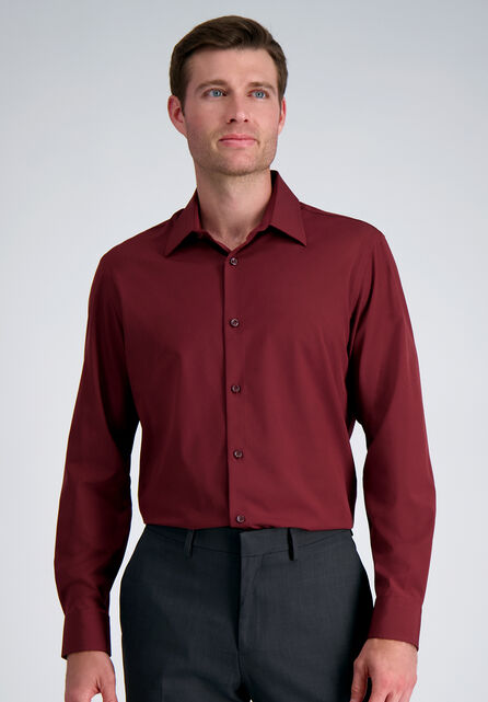 Smart Wash&reg; Dress Shirt - Dewberry, Dewberry