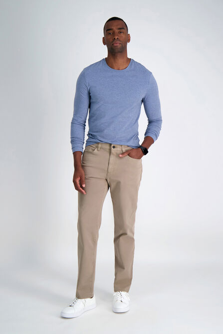 The Active Series&trade; City Flex &trade; 5-Pocket Pant, Khaki view# 1