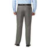 Big &amp; Tall J.M. Haggar Dress Pant - Sharkskin, Med Grey view# 3