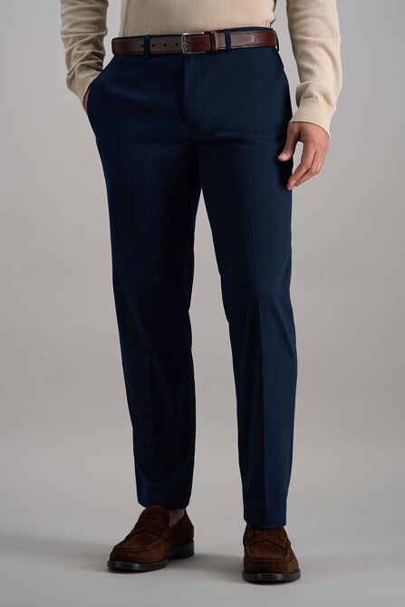Wrinkle Free Performance Khaki Pant, Dark Navy view# 1