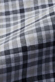 Big &amp; Tall Short Sleeve Button-Down Linen Shirt, Dark Grey view# 5