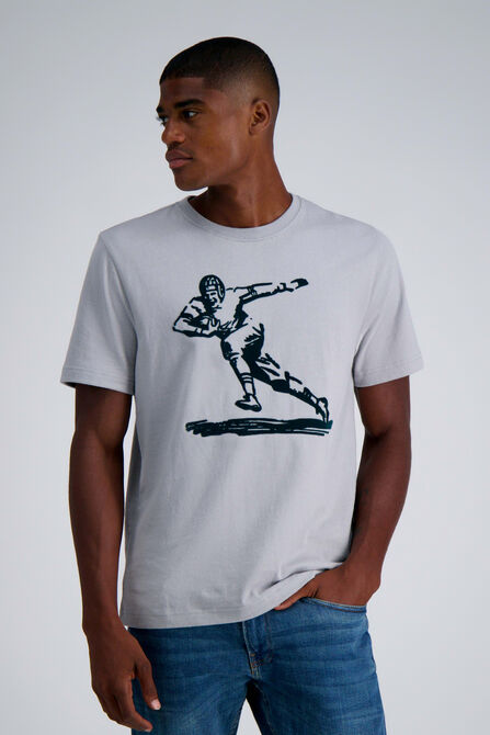 Pro Football Hall of Fame X Haggar - Vintage Player Graphic Tee,  Forest Green #329 view# 1