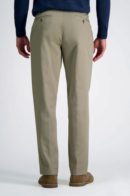 Wrinkle Free Performance Khaki Pant, Khaki view# 4