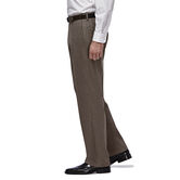 J.M. Haggar Premium Stretch Suit Pant - Flat Front, Medium Brown view# 2