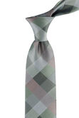 Tillie Buffalo Check Tie, Taupe view# 5