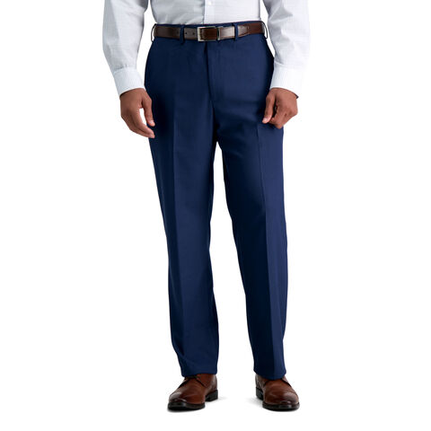 J.M Haggar Basketweave Suit Separates Pant, BLUE