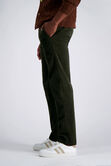 Stretch Corduroy Chino Pant, Military Green view# 3