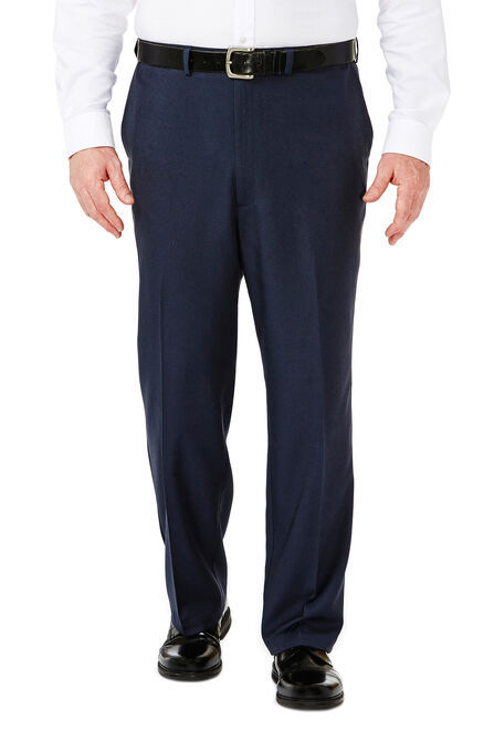 Big &amp; Tall Cool 18&reg; Heather Solid Pant, Heather Blue view# 1